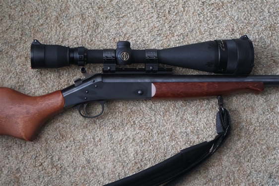 New England Firearms 223 Rem Rifle - with  Scope - Like New Condition