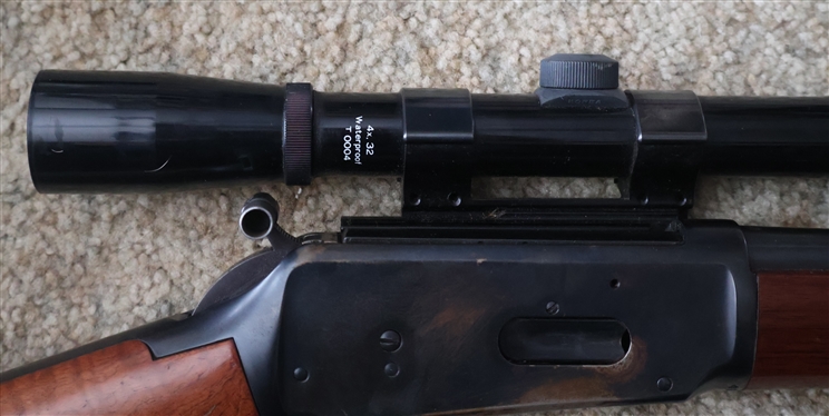 Winchester Model 94 .30 - .30 Win Lever Action Rifle with Bushnell Sharpshooter 4x32 Waterproof Scope  - Side Mounts