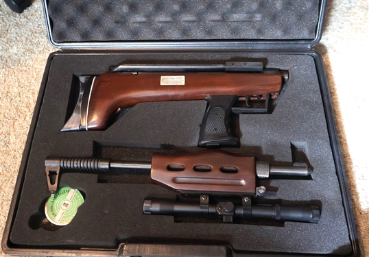 Chinese QB 57 Air Rifle in Fitted Hard Case with Instruction Manual - Case Marked 4112 Air Rifle