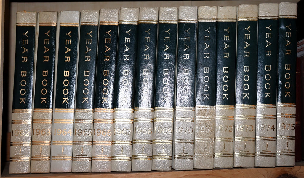 "The World Book" Encyclopedia "Year Books" 1962-1975 Editions 
