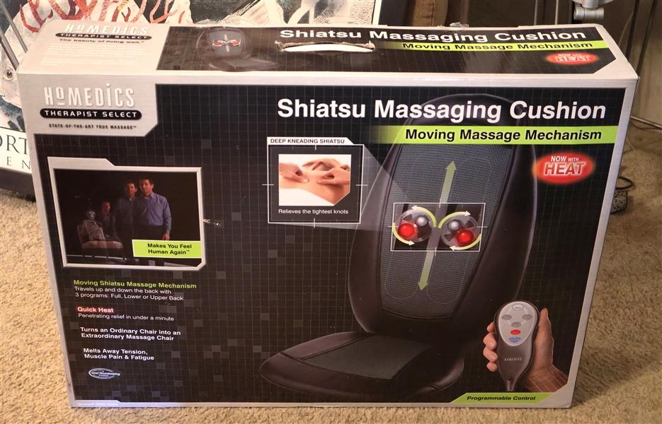 Shiatsu Massaging Cushion - New in Box