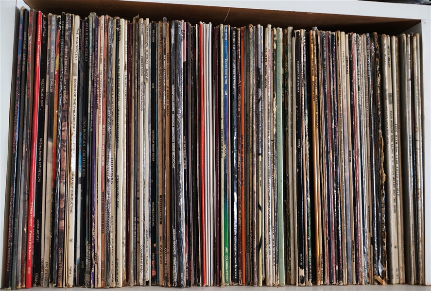 Large Group of Assorted Record Albums including DMX, Method Man, Linda Rodstalf, Marvin Gaye, Promotional Albums, Large Variety 