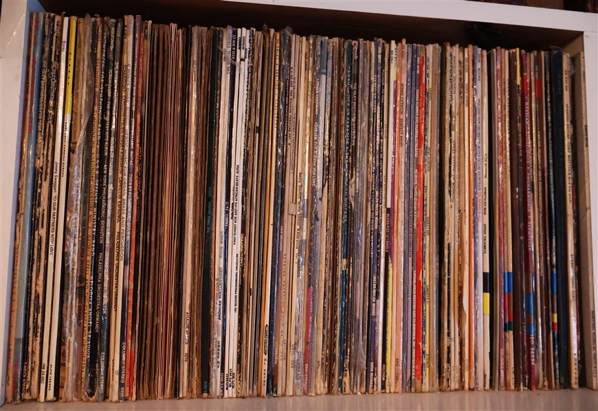 Large Group of Record Albums - Various Artists including, The Isley Brothers, Many Black Artists, Luther Vandross, Roberta Flack, Willie Nelson, Michael Jackson "Thriller" 