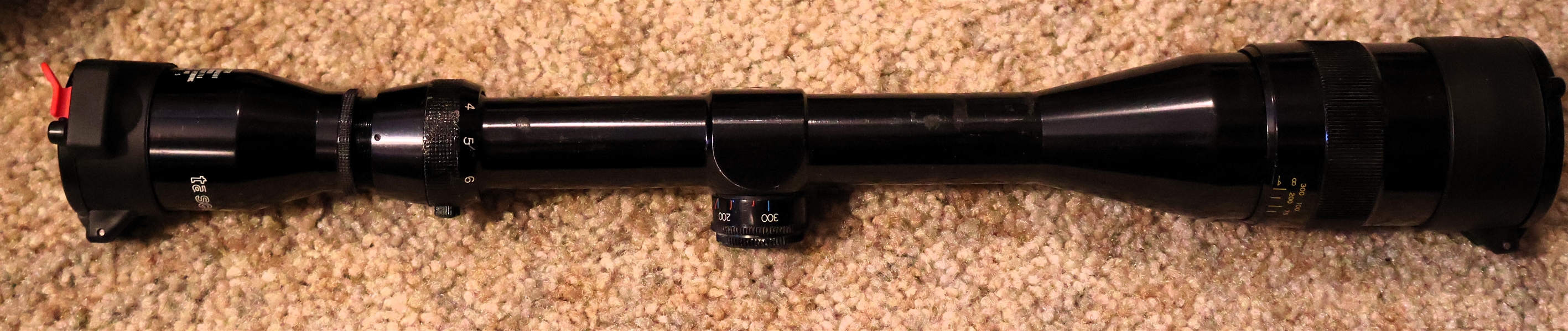 Tasco 4-12 X 40 Scope with Lens Covers - #619TR - Made in Japan 