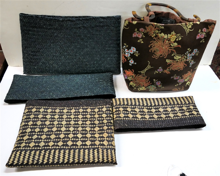 Lot Detail - Devine Designs Made in USA Oriental Inspired Purse with ...