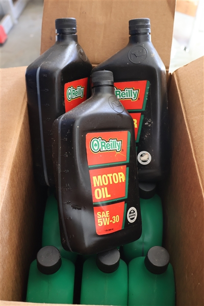 13 Bottles of 5w30 Oil - Quaker State, and OReilly 