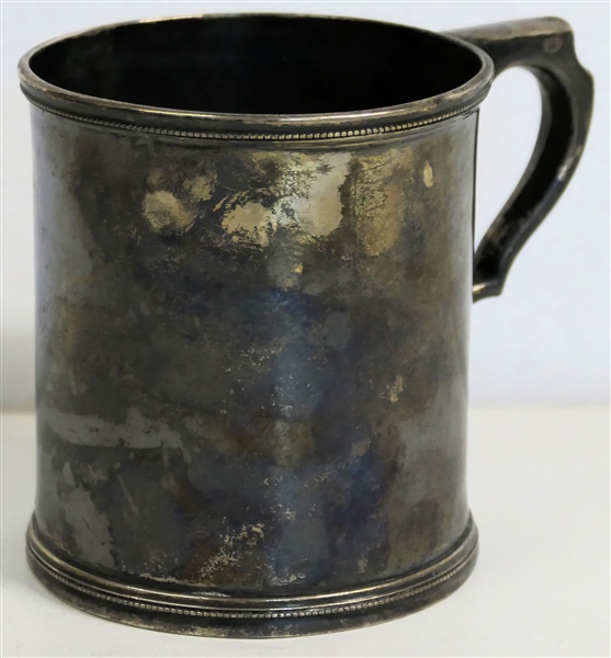 Gale & Hayden Coin Silver Mug - William Gale & Nathaniel Hayden - 1846-1850 - Charleston, SC  Silversmiths - Mug Measures 3 1/2" Tall Weighs 162.0 Grams