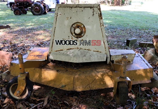 Woods Model RM59-3 Mower with Operators Manual - 1 Point Hitch