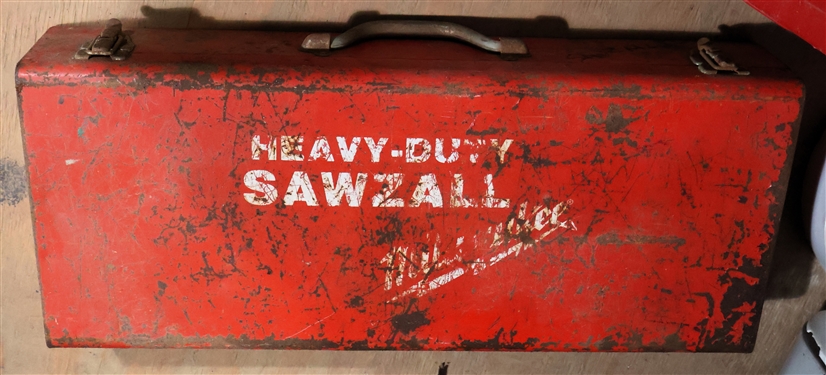 Milwaukie Heavy Duty Sawzall in Metal Case 