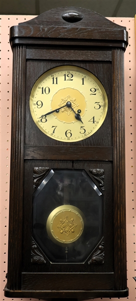 Oak Wall Clock