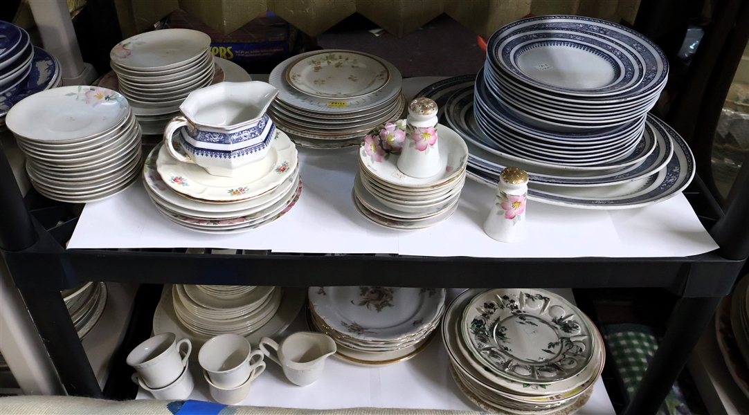 Lots of China - Many Patterns including Losol Ware Keeling & Co. Flow Blue