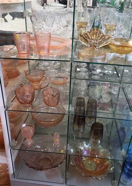 Pink Depression Glass