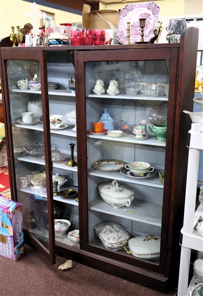 Glass Door Book Case / Display Cabinet 