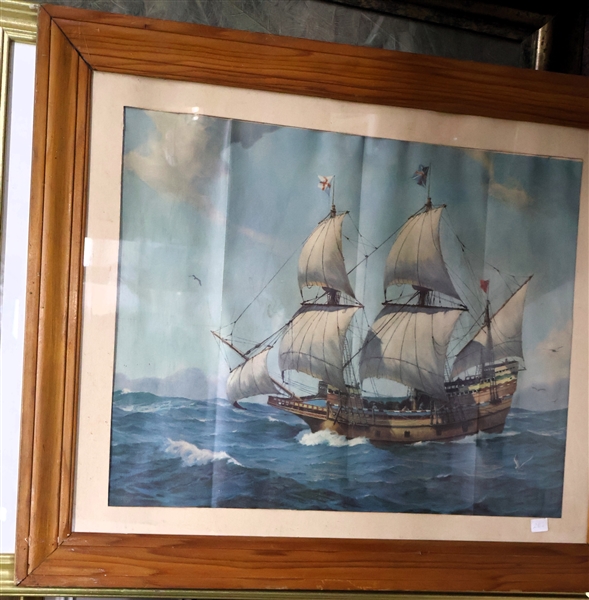 Framed Nautical Print