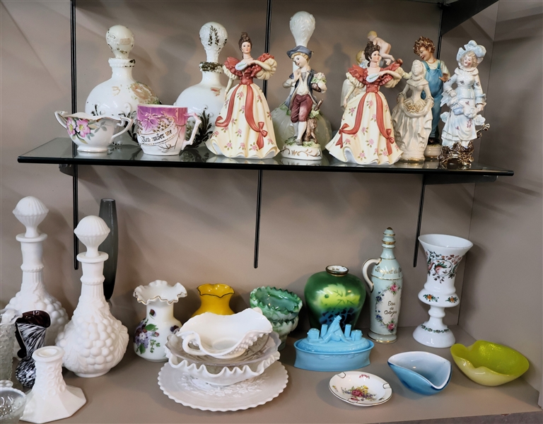 Figurines, Fenton, and Hand Painted China