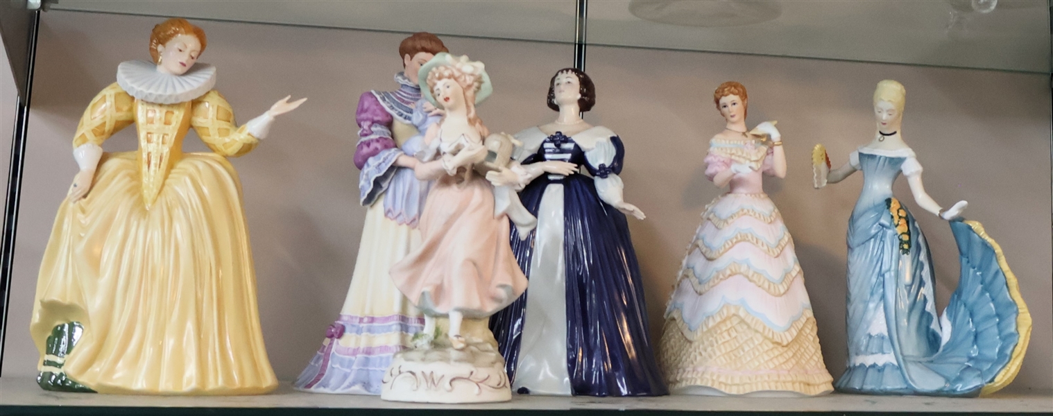 Porcelain Lady Figures 