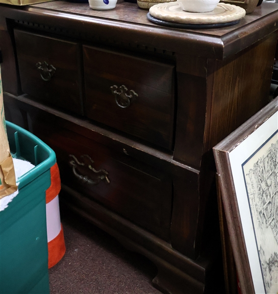 End Table with Drawers