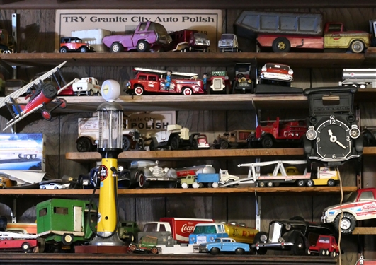 Toys will be sold on Saturday April 6th - Auction Begins at 10am. Photos are a sample of items to be sold. 