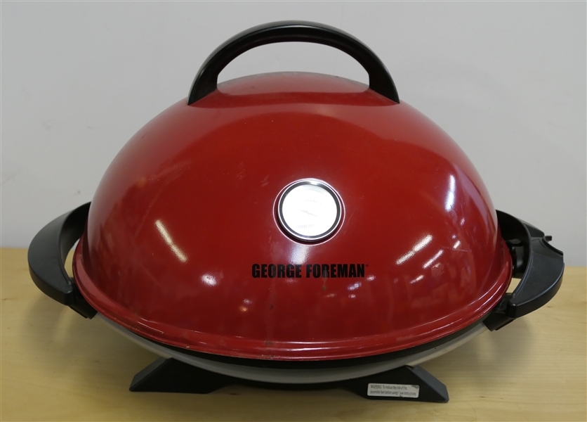 George Foreman Electric Grill - Small Dent in Top Dome