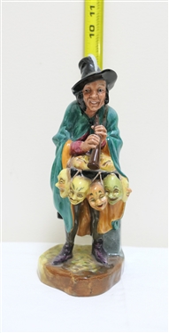 Royal Doulton "The Mask Seller "Figure -  H.N. 2103 - 1952 - Measures 8 1/2" Tall 