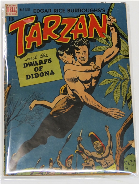  Dell Comics  - Edgar Rice Burroughss Tarzan 10 Cent Comic Book 1948 # 3 