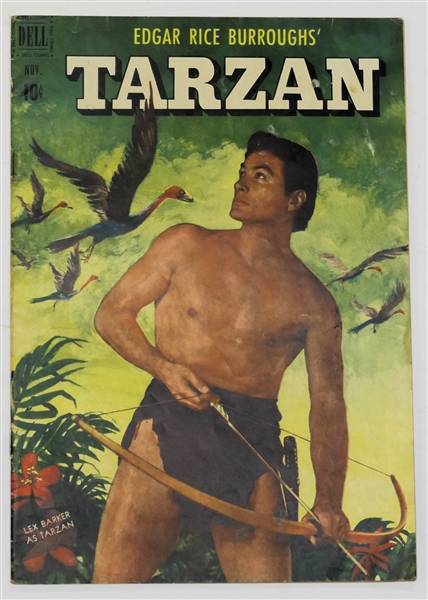  Dell Comics  - Edgar Rice Burroughs Tarzan 10 Cent Comic Book  - 1951 #26