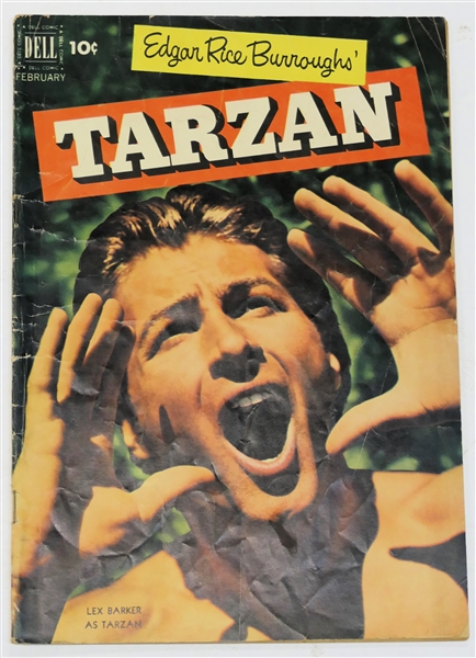  Dell Comics  - Edgar Rice Burroughs Tarzan 10 Cent Comic Book  - 1952 #29