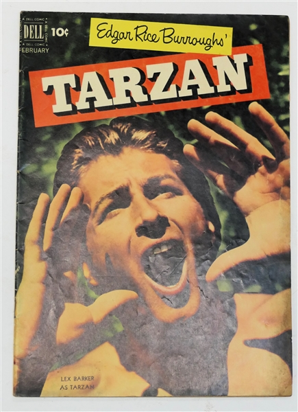  Dell Comics  - Edgar Rice Burroughs Tarzan 10 Cent Comic Book  - 1952 #29