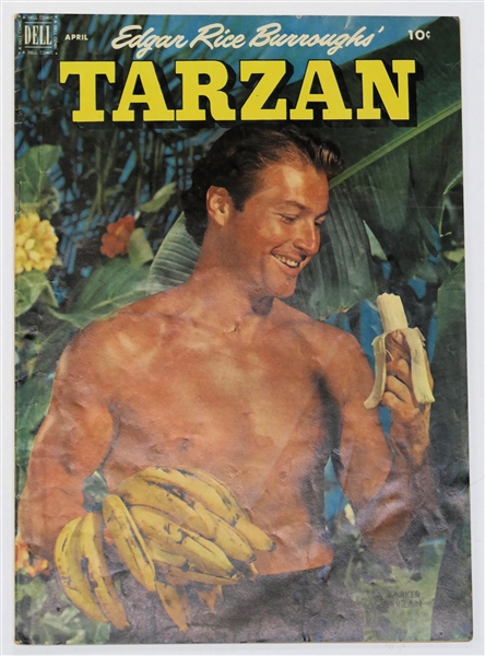  Dell Comics  - Edgar Rice Burroughs Tarzan 10 Cent Comic Book  - 1952 #31