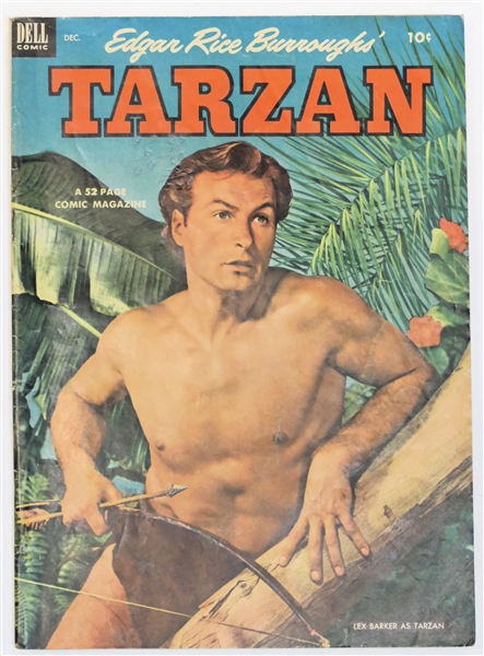  Dell Comics  - Edgar Rice Burroughs Tarzan 10 Cent Comic Book  - 1952 #39