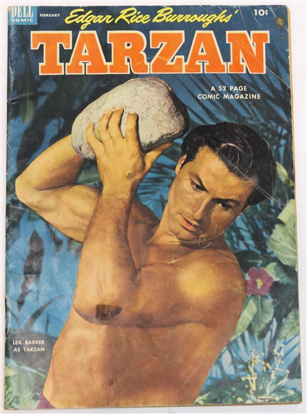  Dell Comics  - Edgar Rice Burroughs Tarzan 10 Cent Comic Book  - 1953 #41