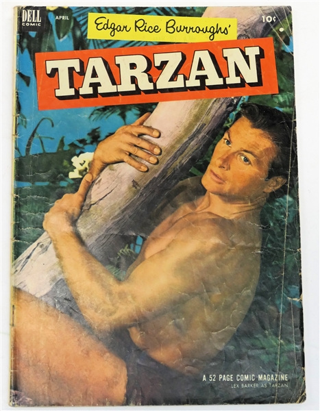  Dell Comics  - Edgar Rice Burroughs Tarzan 10 Cent Comic Book  - 1953 #43