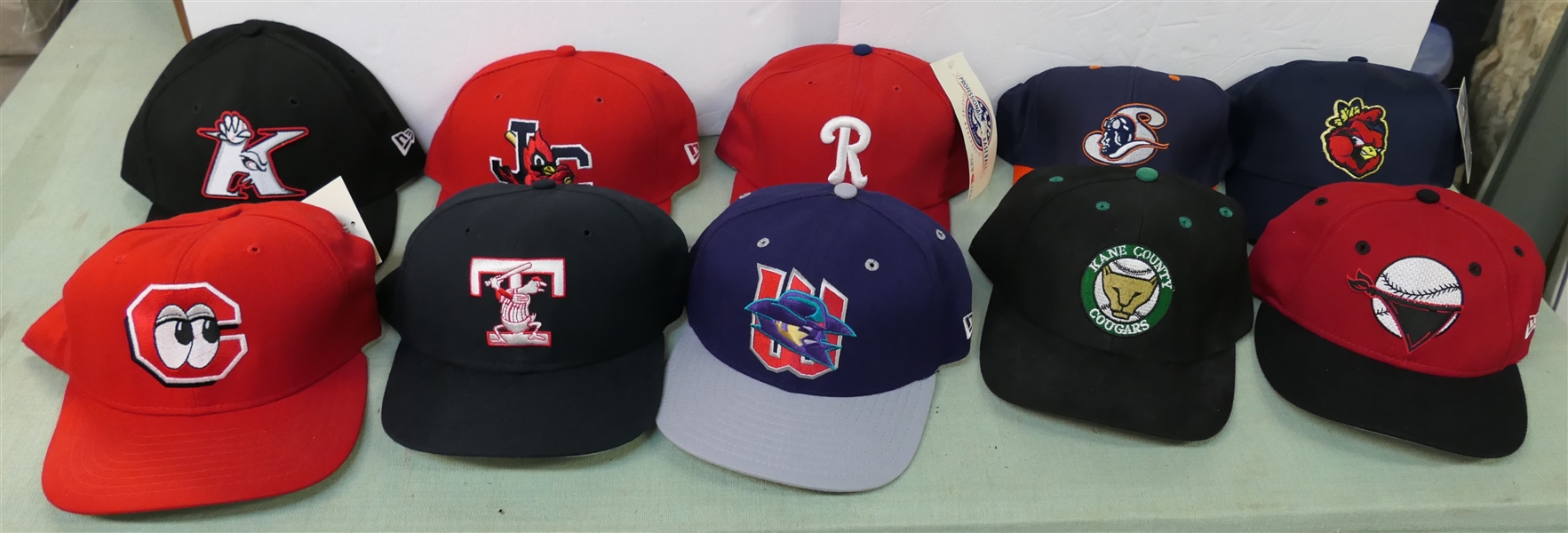 10 New Old Stock Baseball Hats - Most New Era  - Cardinals, Phillies, and Others