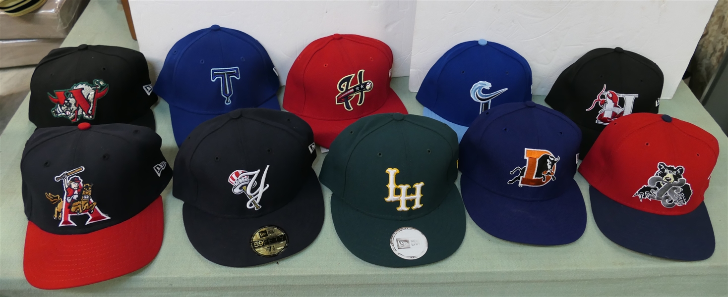 10 New Old Stock Baseball Hats - All New Era