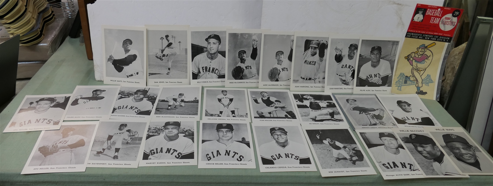 Collection of Jay Publishing San Francisco Giants Promotional Photos / Images