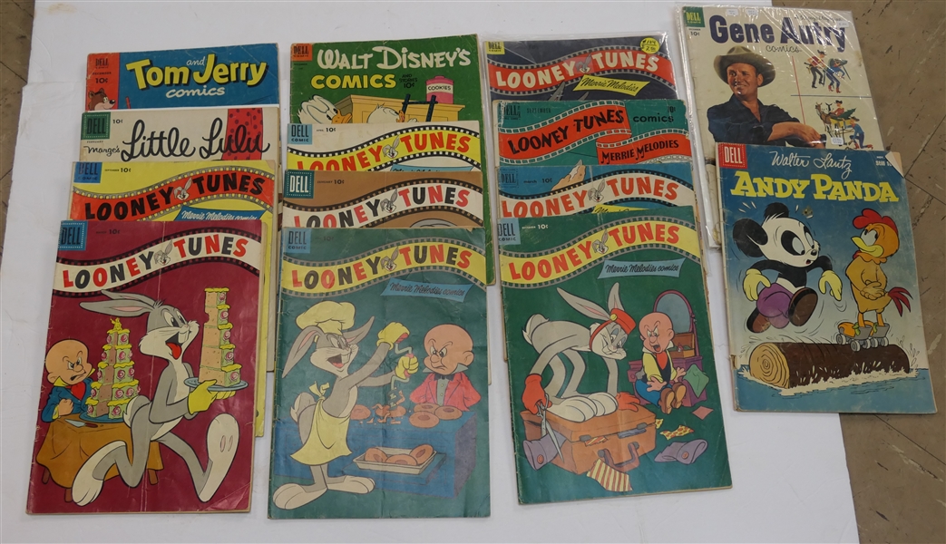 Collection of 1950s Comic Books with Advertisements on Back Covers including Wheaties - Bob Waterfield, 7-up, and Others