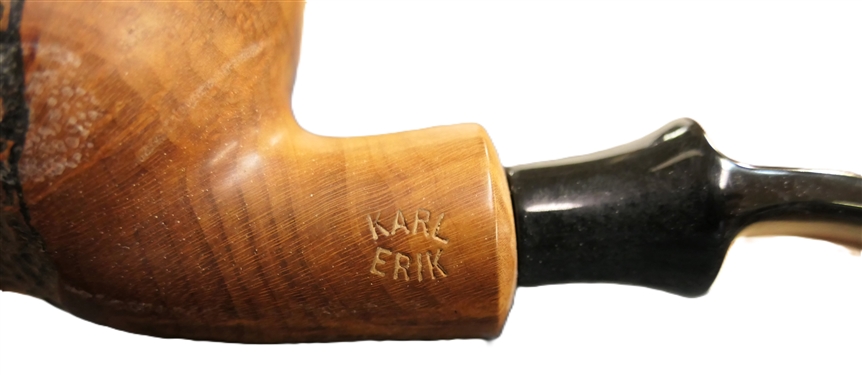 Karl Erik Pipe -Excellent Condition - Appears Unused -Handmade Pipe Measures 5 1/4 Long 