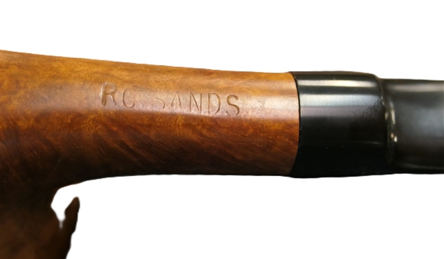 RC Sands Pipe - Appears Unused - Marked RC Sand On Underside - Handmade Pipe - Measures 5 3/4 Long