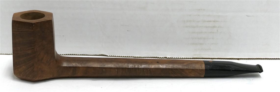 Moretti Recanati Extra Long Estate Pipe - Octagon Shaped Bowl - Measures 10 Long - Appears Unused