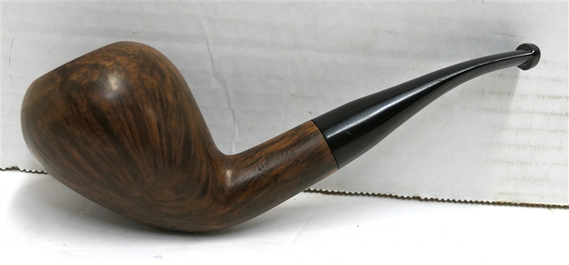 Tim West Handmade Briar Pipe - Measures 6 1/2 Long