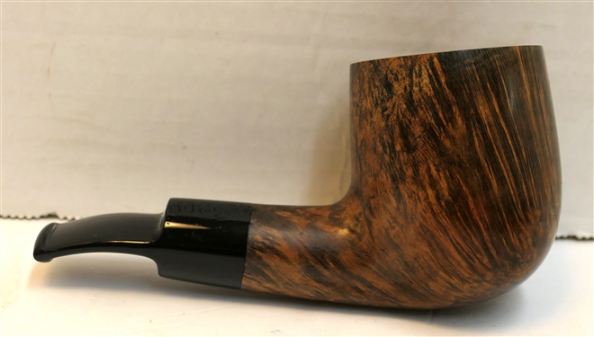 Moretti Smoking Pipe Dated 2016 - Number 5555 1 - Beautiful Wood Grain - Shorter Stem- Minimal Use  - Measures 5 Long