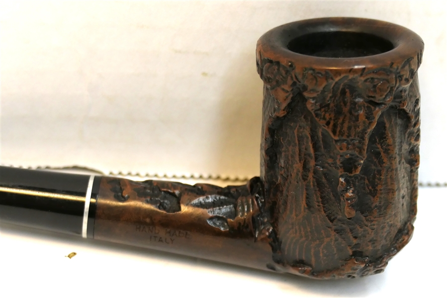 Ascoti "New Dear" Smoking Pipe - Hand Made in Italy - Measures 5 1/2" Long