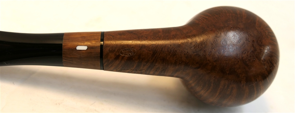 Castello Collection Carlo Scotti Smoking Pipe - Made in Cantu' Italy - Hand Made Castello 5 - Measures 5 1/4 Long
