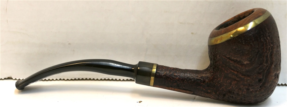Stanwell Gilt Edged Pipe - Made in Denmark - Measures 5 3/4 Long