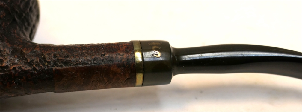 Stanwell Gilt Edged Pipe - Made in Denmark - Measures 5 3/4 Long