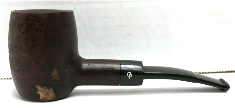 Charatan's Made in London England Belvedere Pipe 484 DC - Minor Chips on Side of Bowl - Measures 5 1/4  Long