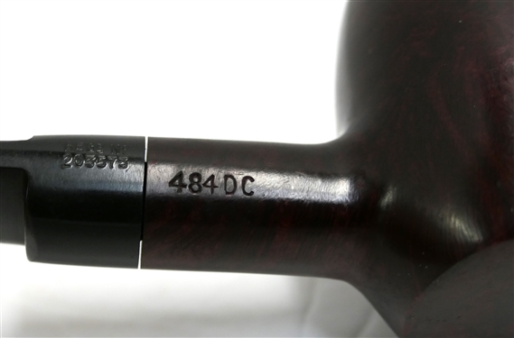 Charatan's Made in London England Belvedere Pipe 484 DC - Minor Chips on Side of Bowl - Measures 5 1/4  Long