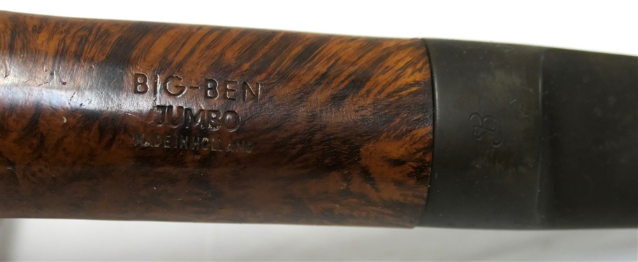Big Ben Jumbo Pipe - Made in Holland - Measures 6 Long 