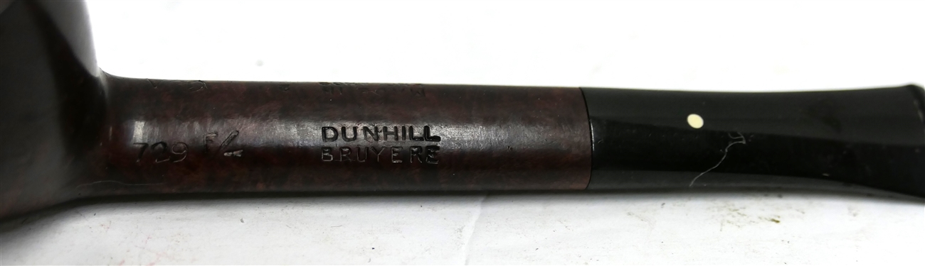 Dunhill Bruyère Pipe 729 F/T - Made in England - Measures 4 3/4 Long Some Minor Scuffs Around Top Rim 