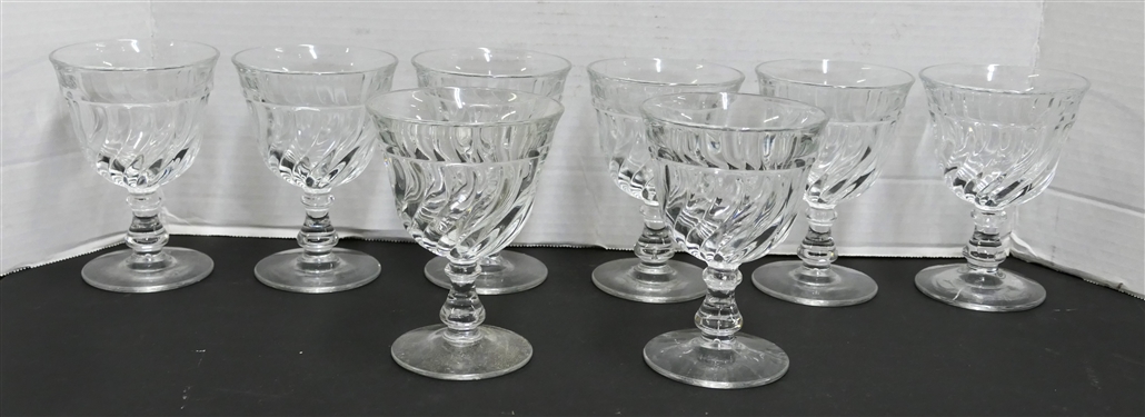 8 Colony by Fostoria Wine Goblets 